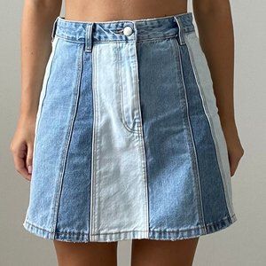 Jeans skirt Stradivarius